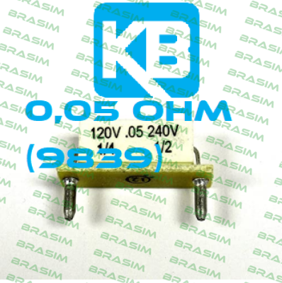 KB Electronics-0,05 oHM (9839) price