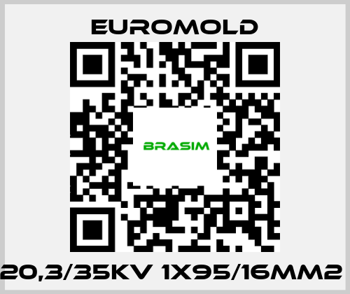 EUROMOLD-20,3/35KV 1X95/16MM2  price