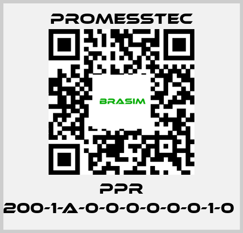 Promesstec-PPR 200-1-A-0-0-0-0-0-0-1-0  price