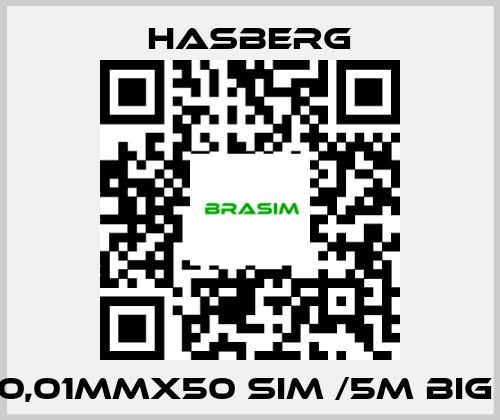 Hasberg-0,01MMX50 SIM /5M BIG  price