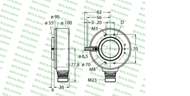 Turck-RI-42H25S4-2B5000-12M23 price