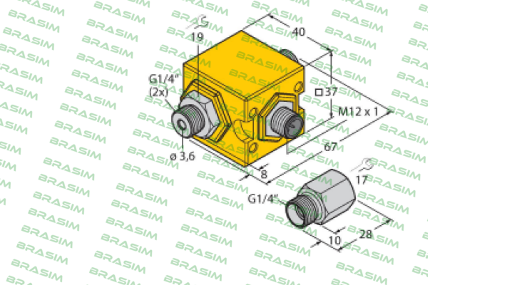 Turck-FCIC-G1/4A4P-PL-H1141/1.0 price