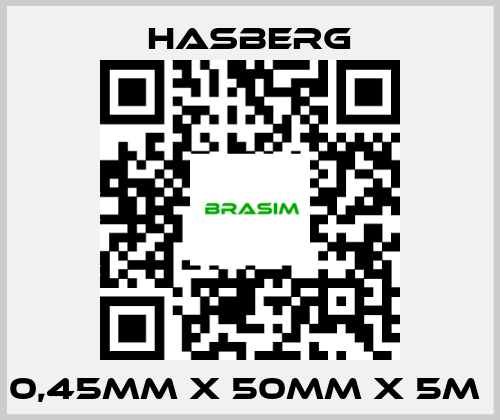 Hasberg-0,45MM X 50MM X 5M  price