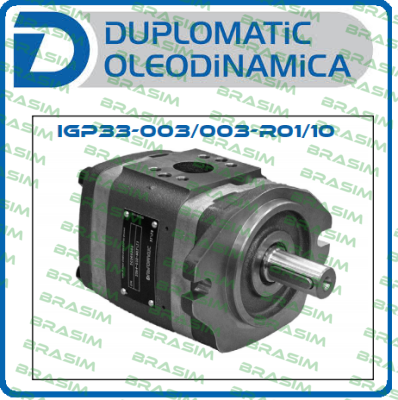 Duplomatic-IGP33-003/003-R01/10 price