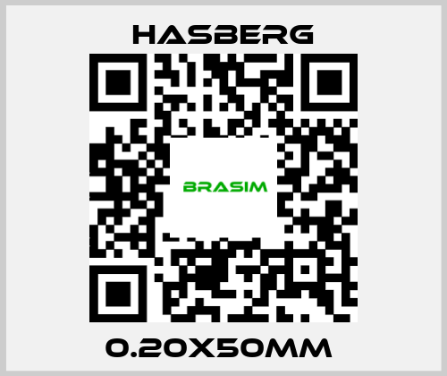 Hasberg-0.20X50MM  price