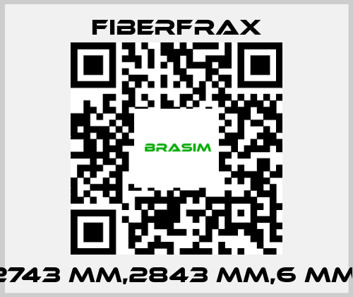 Fiberfrax-2743 MM,2843 MM,6 MM  price