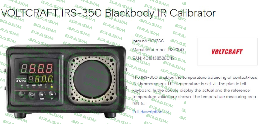 Voltcraft-IRS-350 price