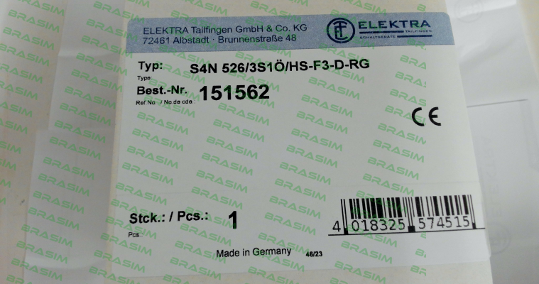 Elektra Tailfingen-151562 price