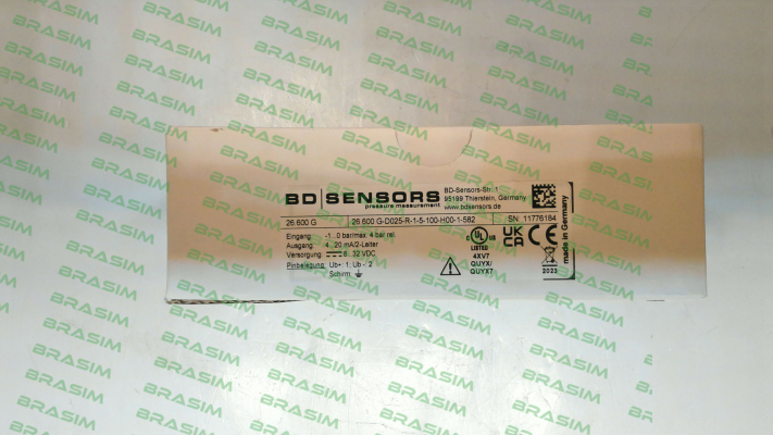 Bd Sensors-G-D025-R-1-5-100-H00-1-582 price