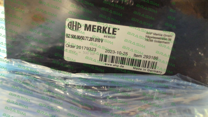 Merkle-293186 / BZ 500.80/50.77.201.010 V price