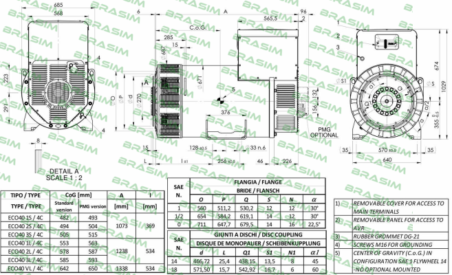 Mecc Alte-ECO40-1S/4C B3/B14 price