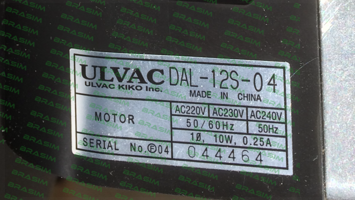 ULVAC-DAL-12S-04 customize, alternative DAP- 12S price