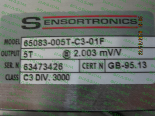 Sensortronics-65083-CS-5000kg- 3124M price