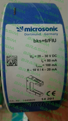 Microsonic-p/n: 14201, Type: bks+6/FIU price