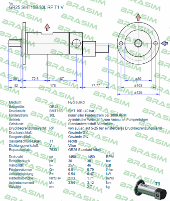 Settima-GR25 SMT 16B 30L RP T1 V price