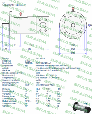 Settima-GR32 SMT 16B 55L V price