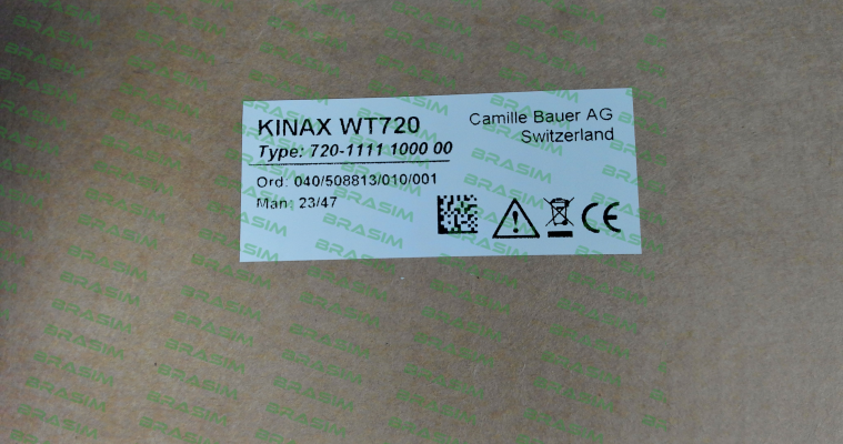 Camille Bauer-KINAX WT720 / 720-1111 1000 00 price