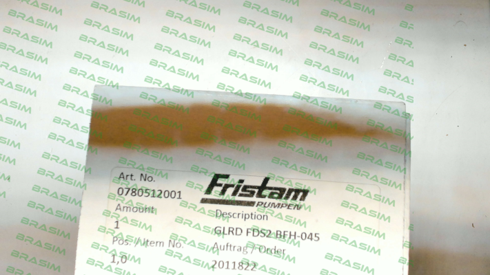 Fristam-0780512001 / GLRD-FDS2 BFH-045 price