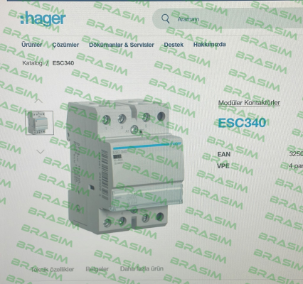 Hager-ESC340 price