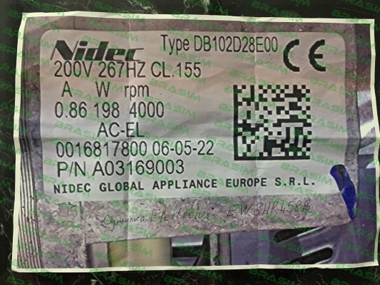 Nidec-DB102D28E00 price