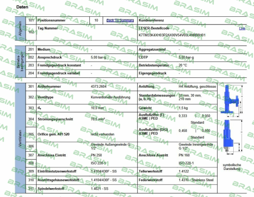 Leser-4373.2604(5BAR) price