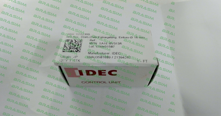 Idec-P/N: 207355 Type: XA1E-BV313R price