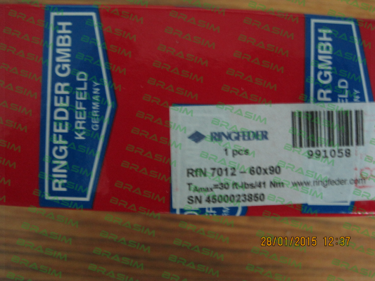 Ringfeder-RFN7012 60X90 price