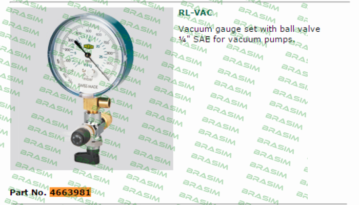 Refco-4663981 / RL-VAC price