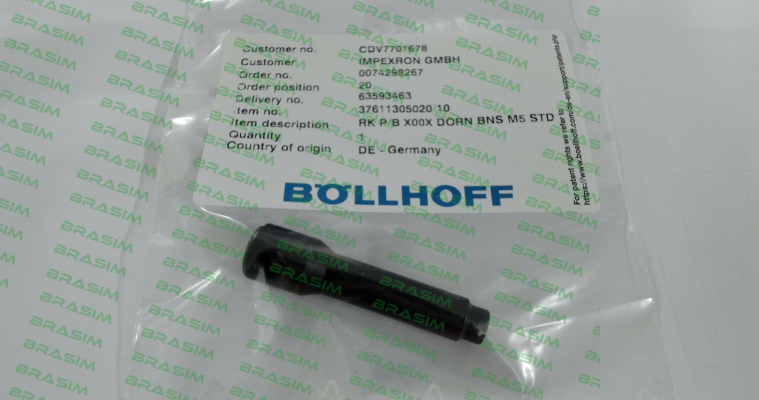 Böllhoff-37611305020/10 price