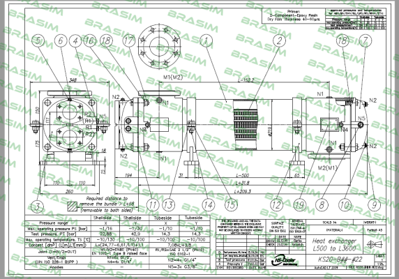 HS Cooler-KS20-BCN-420 L1700  price