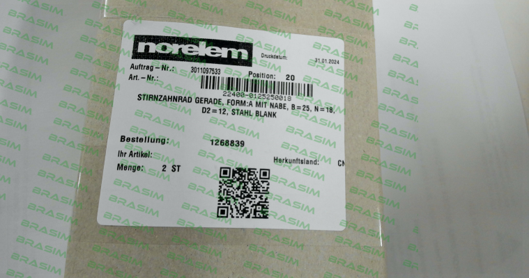 Norelem-22400-0125250018 price