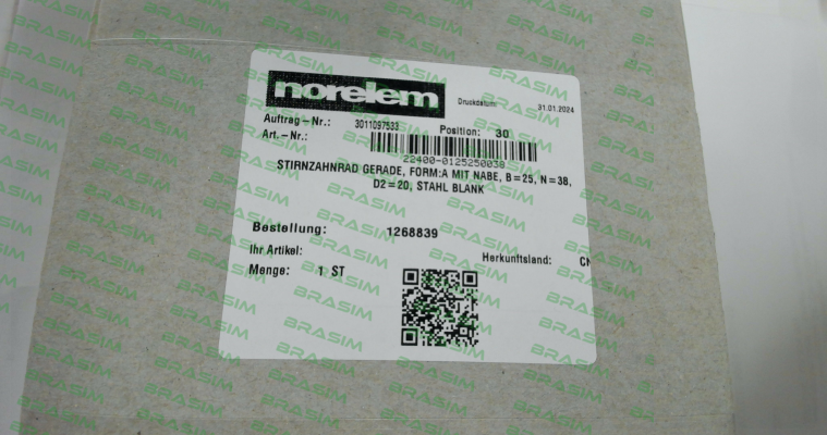 Norelem-22400-0125250038 price