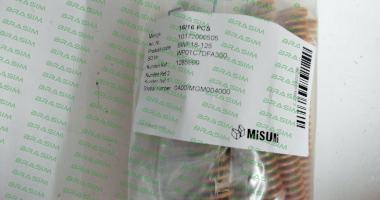 Misumi-SWF18-125 price