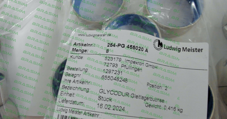 Glycodur-F15337101 -254PG 455020 A price