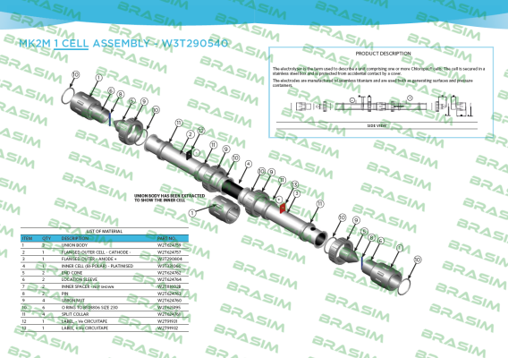 Evoqua Water Technologies-W3T290804 price