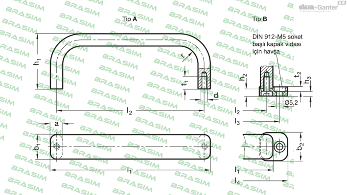 Elesa Ganter-GN 668-20-170-B-SW price