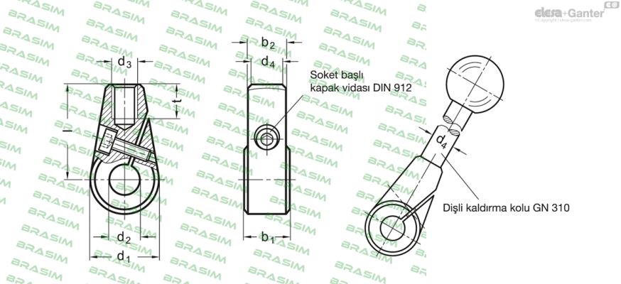 Elesa Ganter-GN 150-24-B10 price