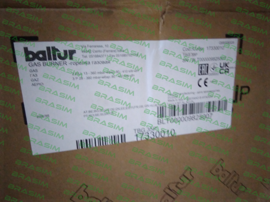 Baltur-TBG 35 P code 17330010 price