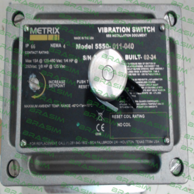 Metrix-5550-011-040 price