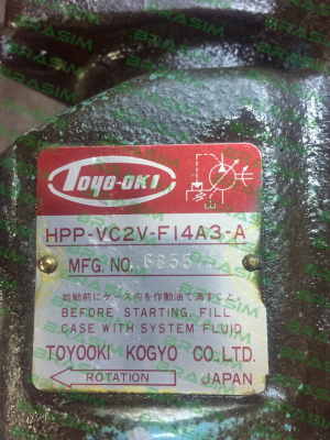 Toyooki-HPP-VC2V-FI4A3-A price