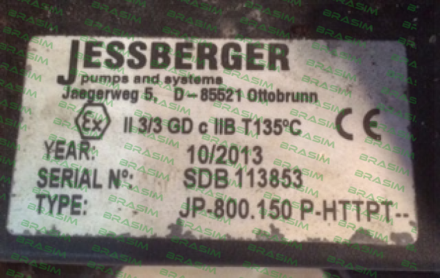 Jessberger-JP-800.150 PP 1" price