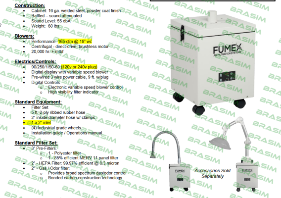 Fumex-FA1-M price