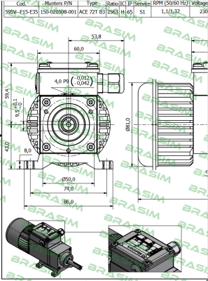 Munters-P/N: 150-020508-001 price