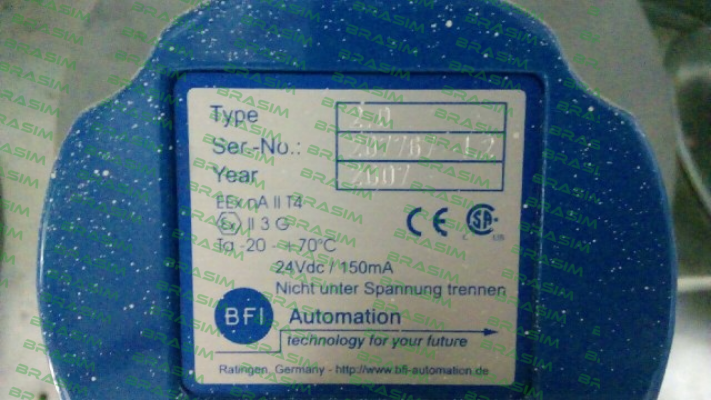 BFI AUTOMATION-Part.-No.S 507H (Type 2.0 )   price