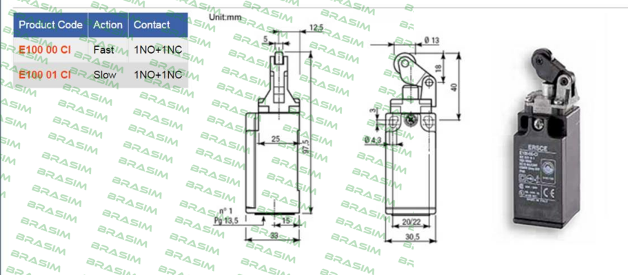 Ersce-E10001CI  price