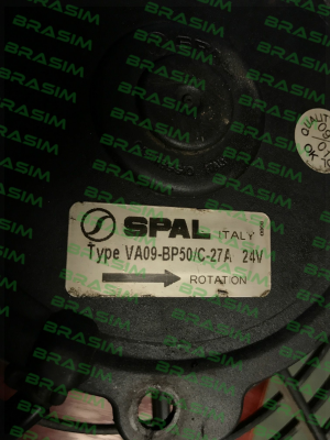 SPAL-VA09BP50C27A 24V price