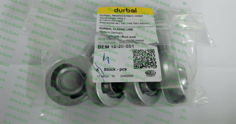 Durbal-BEM16-20-501 price