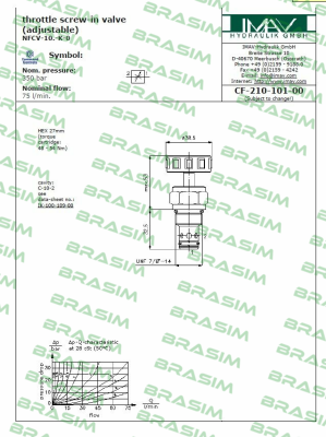 IMAV Hydraulik-NFCV-10N-K-0 price