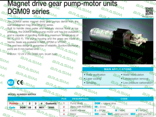 Fluid-O-Tech-DGM09EABM010000   price