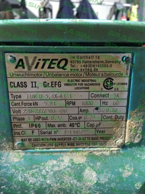 Aviteq-FUVD5,4X-A1.1 220-277/380-480V 60HZ  price